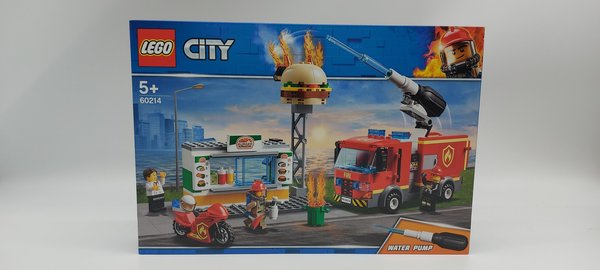 Lego City Feuerwehreinsatz im Burger-Restaurant