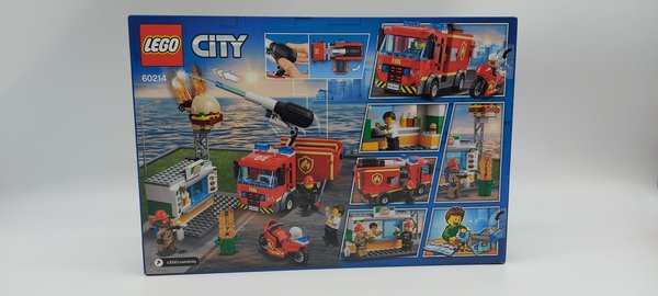 Lego City Feuerwehreinsatz im Burger-Restaurant
